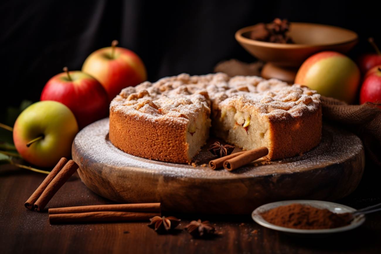 Rețetă: prăjitură cu mere și scorțișoară